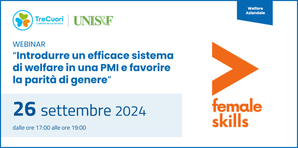 Webinar UNISEF in partnership con TreCuori: welfare e parità di genere